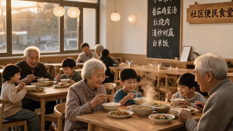 社区食堂品牌化:日常烟火气的设计温暖