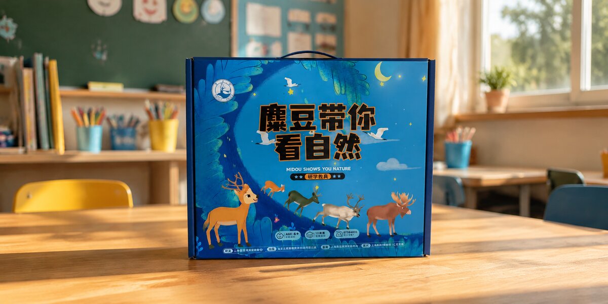 麋豆带你看自然教具设计