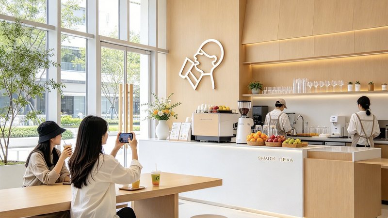 茶饮空间的社交货币化:如何让门店成为消费者的打卡目的地
