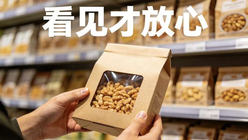 食品包装的透明开窗设计心理